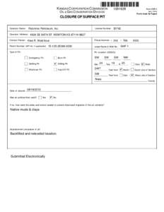 KANSAS CORPORATION COMMISSION[removed]Form CDP-4 April 2004