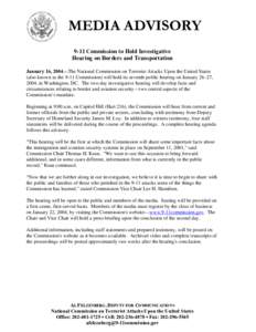 9/11 Commission / Commissions / Thomas Kean / United States Secretary of Homeland Security / September 11 attacks / United States Department of Homeland Security / Airport security / Transportation Security Administration / 9/11 Commission Report / Government / Security / History of the United States