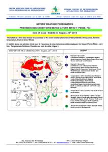 SEVERE WEATHER FORECASTING