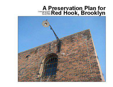 A Preservation Plan for Red Hook, Brooklyn