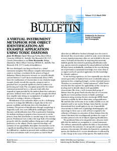 L&O Bulletin Vol 13 (1), March 2004