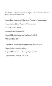 Human geography / Demographic economics / Italian diaspora / Science / Emigration / Passport / Expatriate / Yerida / Human migration / Demography / Population