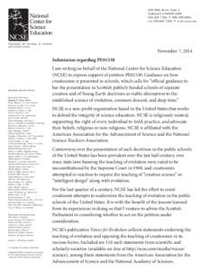 Religion / Intelligent design movement / Creation myths / Origin of life / National Center for Science Education / Creation–evolution controversy / Kitzmiller v. Dover Area School District / Creation and evolution in public education / Young Earth creationism / Creationism / Denialism / Intelligent design