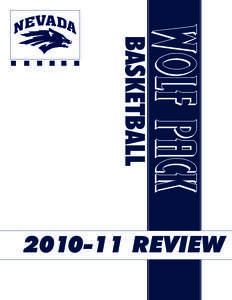 WOLF PACK BASKETBALL[removed]REVIEW  2010-11 FINAL STATISTICS