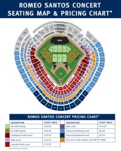 Romeo Santos Concert Seating Layout (TM)