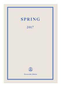 SPR I NG 2017 Fitzcarraldo Editions  T H E D OL L’ S A L PH A BE T