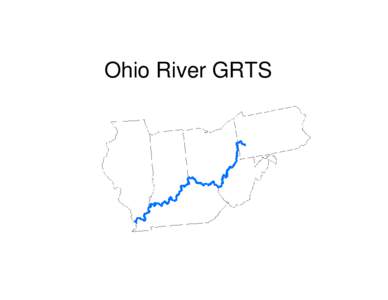 Ohio River GRTS  Create Straight Line All Reaches 3