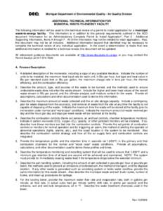 Air pollution / United States Environmental Protection Agency / Chemical engineering / Air dispersion modeling / Lowest Achievable Emissions Rate / Incineration / Hazardous waste / Clean Air Act / Best Available Control Technology / Pollution / Environment / Waste management