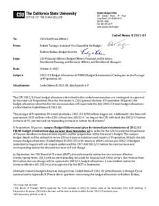 System Budget Office 401 Golden Shore, 5th Floor Long Beach, CA[removed][removed]Fax[removed]www.calstate.edu/budget