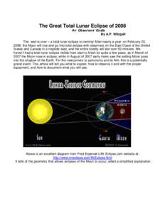 Microsoft Word - total lunar eclipse2008.doc