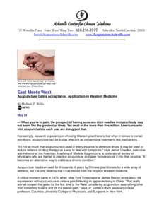 Traditional Chinese medicine / Energy / Veterinary acupuncture / Regulation of acupuncture / Alternative medicine / Medicine / Acupuncture