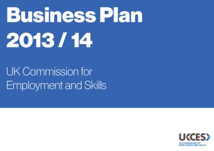 Business Plan[removed]UK Commission for Employment and Skills  Introduction