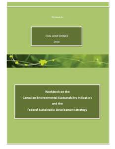Workbook for: Environment Canada CESI and FSDS Workbook   