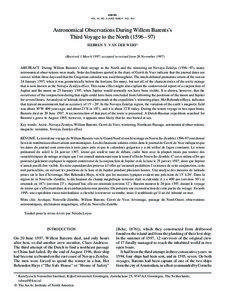 Novaya Zemlya / Celestial coordinate system / Astrological aspects / Barents Sea / Willem Barentsz / Gerrit de Veer / Novaya Zemlya effect / Astrolabe / Solstice / Astrology / Astronomy / Astrometry