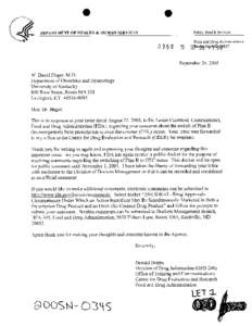 Health / Pharmacology / Drugs / Drug safety / Over-the-counter drug / Center for Drug Evaluation and Research / David Hager / Prescription medication / Medicine / Food and Drug Administration / Pharmaceuticals policy