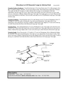 Microsoft Word - 4H Directions Revised South Entrance Closing[1].doc