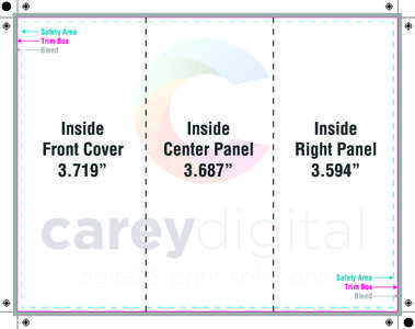 Safety Area Trim Box Bleed Inside Front Cover