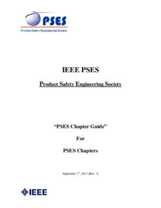 Institute of Electrical and Electronics Engineers / Engineering / IEEE Product Safety Engineering Society / Professional associations / International nongovernmental organizations / Standards organizations