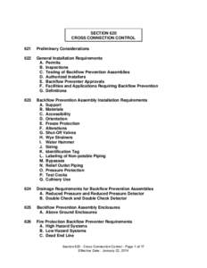 Microsoft Word - Section[removed]Cross Connection Control DRAFT