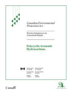 Canadian Environmental Protection Act Priority Substances List Assessment Report  Polycyclic Aromatic