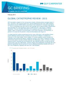 Global Catastrophe Review