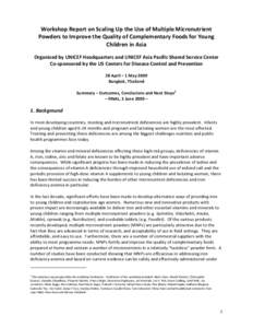 Micronutrient / Sight and Life / Global health / Vitamin / Metropolitan Nashville Public Schools / Folic acid / Pica / Helen Keller International / Medicine / Health / Nutrition