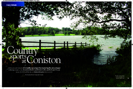 6-12 ENJOY BRITAIN SKIPTONCK_ENJOY BRITAIN SALCOMBE:21 Page 6  Enjoy Britain Country sports