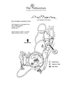 The Arboretum Los Angeles County Arboretum & Botanic Garden WELCOME TO THE ARBORETUM Self Guided Walking Tour Occupying the heart of the historic Rancho Santa Anita, The Los Angeles County Arboretum & Botanic