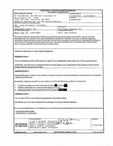 Form FDA 483 / Medicinal chemistry / Pharmaceutical sciences / Food and Drug Administration / Clinical research