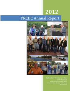 2012 YRCDC Annual Report Yellowstone River Conservation District Council Custer County Conservation District