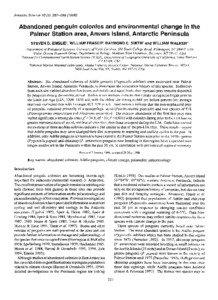 Pygoscelis / Geography of Antarctica / Birds of Australia / Gentoo Penguin / Adélie Penguin / Seabird / Antarctic Peninsula / Antarctica / Flightless birds / Penguins / Physical geography