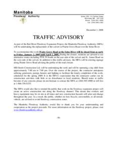 Microsoft Word - TRAFFIC ADVISORY _WEB_  - December 1, 2008 .doc