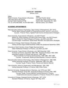 American Finance Association / Robert C. Merton / Capital asset pricing model / The Journal of Finance / Finance / Year of birth missing / David Hsieh / Sheridan Titman / Financial economics / Economics / Mathematical finance