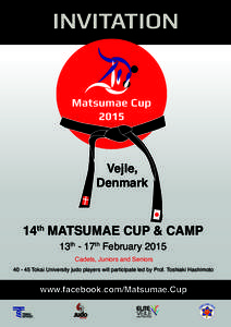 INVITATION  Matsumae CupVejle,