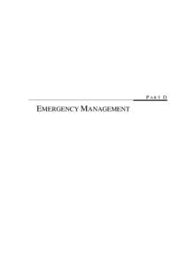 PART D  EMERGENCY MANAGEMENT 8