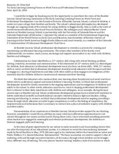 Public Comment: Workforce and Professional Development, April 26, 2010, Denver, CO -- May[removed]PDF)