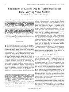 Articulatory synthesis / Articulatory phonology / Place of articulation / Articulation / Phonation / Speech synthesis / Vowel / Acoustic phonetics / Speech / Linguistics / Phonetics / Human voice