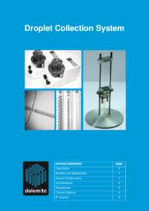 The Dolomite Centre Ltd  Dolomite Microfluidics – North America Office Unit 1, Anglian Business Park, Orchard Road, Royston, Hertfordshire, SG8 5TW, UK