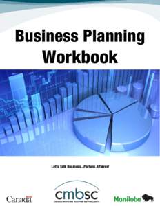 Business Planning  Workbook Let’s Talk Business...Parlons Affaires!