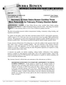 Democracy / Referendum / Initiative / Ballot / Government / California ballot proposition / Initiatives and referendums in the United States / Elections / Direct democracy / Politics