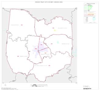 CENSUS TRACT OUTLINE MAP (CENSUS[removed]ABBREVIATED LEGEND SYMBOL NAME STYLE