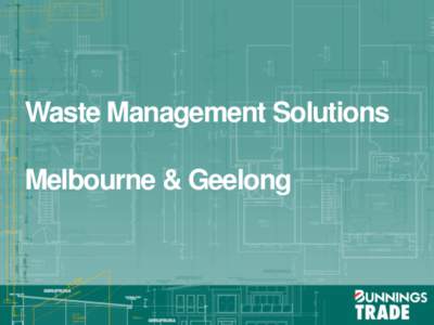 Waste Management Solutions Melbourne & Geelong Bunnings Partners with JUMBOBAG for Waste Removal and Disposal.