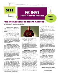 SFCC  Fit News School of Fitness Education  Issue 4