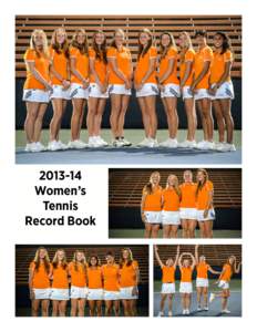 [removed]Women’s Tennis Record Book  MATCH-BY-MATCH HISTORY