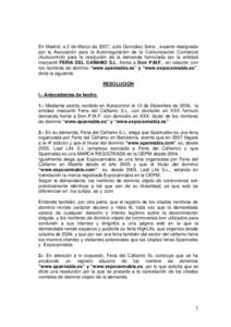 Microsoft Word - Feria Del Cáñamo vs  Pedro Martínez Ferrer.doc