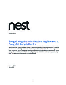 Thermostat / Energy / Environment of the United States / Energy Star / Electric heating / Energy audit / Air conditioner / Temperature control / Technology / Programmable thermostat