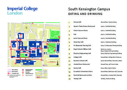 South Kensington South KensingtonCampus Campus eating