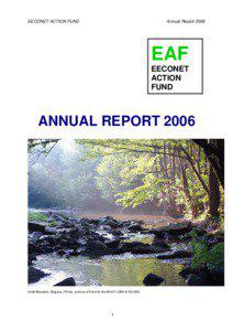 EECONET ACTION FUND  Annual Report 2006