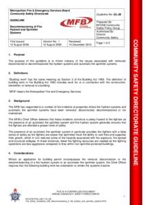 Microsoft Word - DOCCENTRAL-#[removed]v1B-Fire_Safety_Guidelines_038_Decommissioning_of_fire_hydrant_and_sprinkler_systems.DOC
