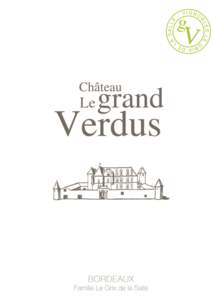 1  Le Grand Verdus en quelques chiffres   o